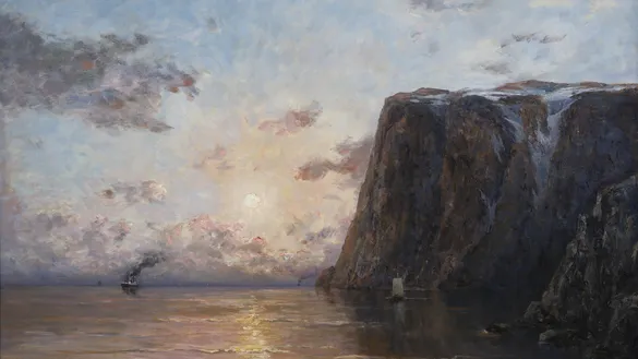 Betzy Akersloot-Berg, Noordkaap, 1892	, Museum Tromp’s Huys, Piet Gispen, Den Haag
