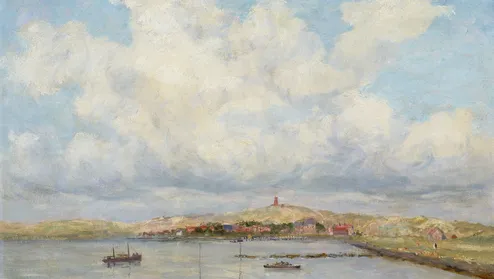 Betzy Akersloot-Berg, View of Oost-Vlieland, 1896 or later, Collection of Museum Tromp’s Huys, Vlieland. Photo: Piet Gispen Photography, The Hague.