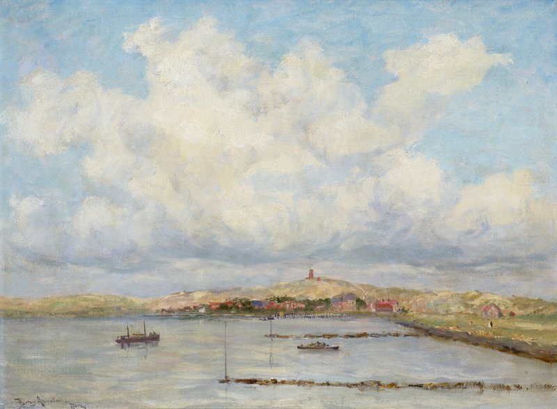 Betzy Akersloot-Berg, Gezicht op Oost-Vlieland, 1896 of later, Collectie Museum Tromp's Huys Vlieland, Piet Gispen Photography, Den Haag