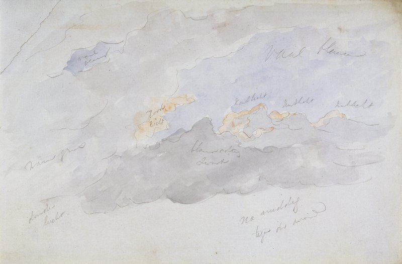 Andreas Schelfhout, Wolkenstudie