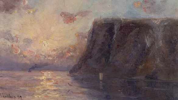 Betzy Akersloot-Berg, Nordkap, 1890 of later, Perspektivet Museum, Tromsø, Noorwegen