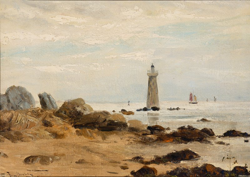 Betzy Akersloot-Berg, De kust van de baai, Museum Tromp’s Huys, Vlieland, Piet Gispen, Den Haag