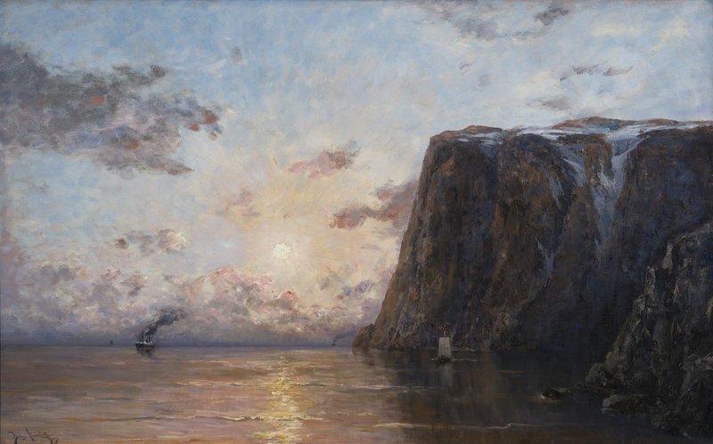 Betzy Akersloot-Berg, Noordkaap, 1892, Museum Tromp’s Huys Vlieland_Piet Gispen, Den Haag