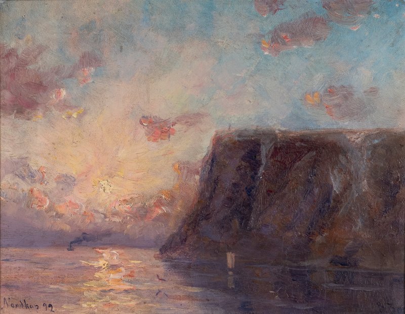 Betzy Akersloot-Berg, Nordkap, 1890 of later, Perspektivet Museum, Tromsø, Noorwegen