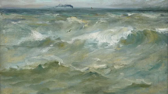 Betzy Akersloot-Berg, Marine Belle-Ile, 1907, Museum Tromp’s Huys Vlieland_Piet Gispen, Den Haag