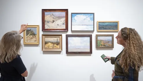 Tentoonstellingszalen Betzy Akersloot-Berg. One of a kind, Museum Panorama Mesdag.
