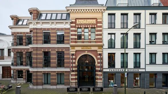 voorgevel van het gebouw van Museum Panorama Mesdag