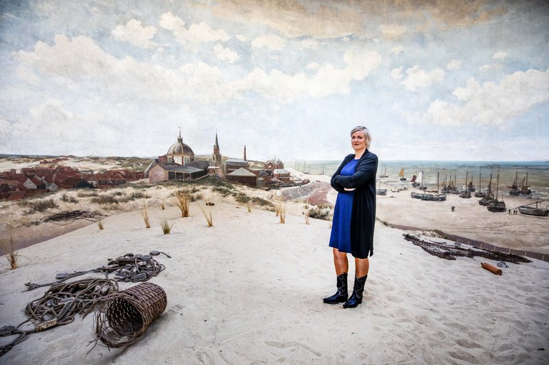 Directeur Minke Schat bij het Panorama