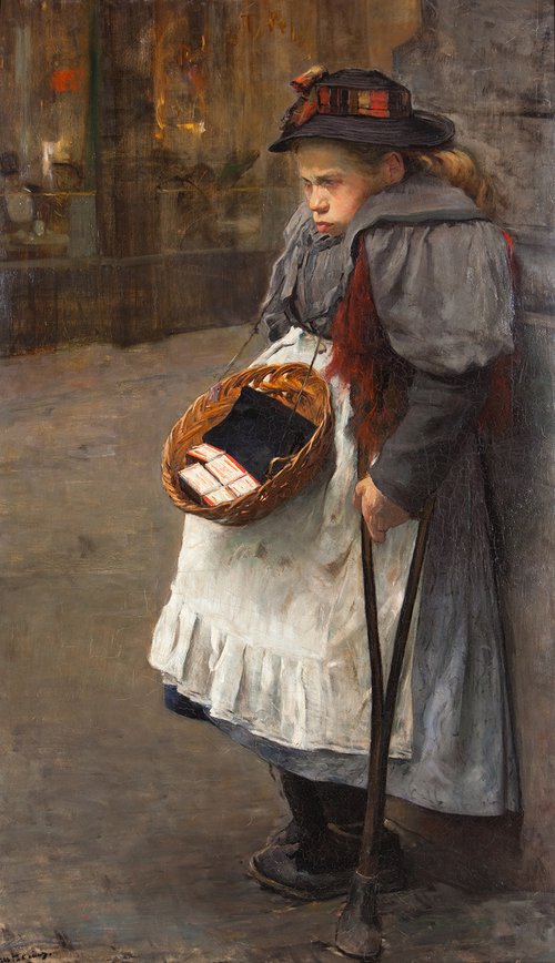 Het lucifermeisje, Floris Arntzenius, Haags Historisch Museum