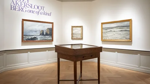 Tentoonstellingszalen Betzy Akersloot-Berg. One of a kind, Museum Panorama Mesdag.