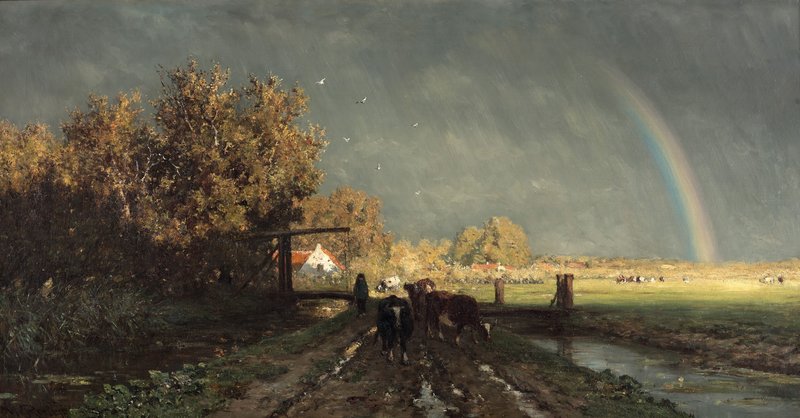 Willem Roelofs_ De regenboog_ Kunstmuseum